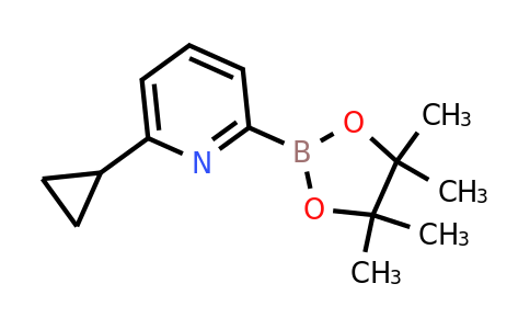 CAS 1320747-34-9 | 6-Cyclopropylpyridin-2-ylboronic acid pinacol ester