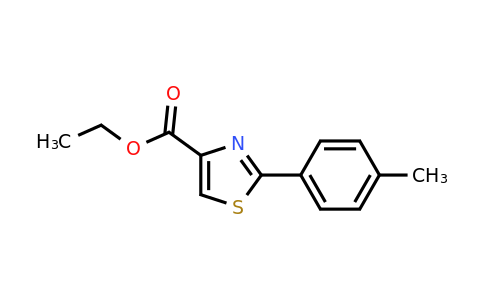 CAS 132089-32-8 | 2-P-Tolyl-thiazole-4-carboxylic acid ethyl ester