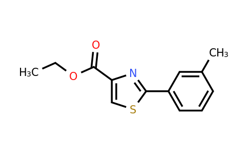 CAS 132089-33-9 | 2-M-Tolyl-thiazole-4-carboxylic acid ethyl ester