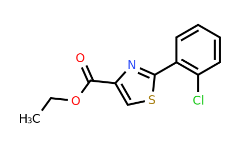 CAS 132089-36-2 | 2-(2-Chloro-phenyl)-thiazole-4-carboxylic acid ethyl ester