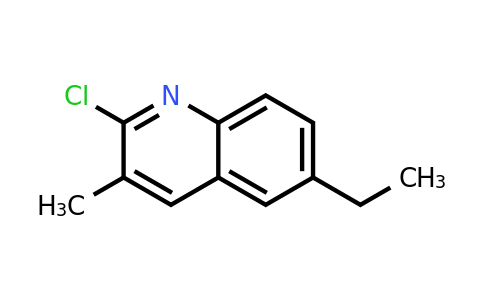 CAS 132118-29-7 | 2-Chloro-6-ethyl-3-methylquinoline