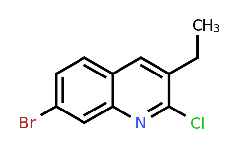 CAS 132118-52-6 | 7-Bromo-2-chloro-3-ethylquinoline