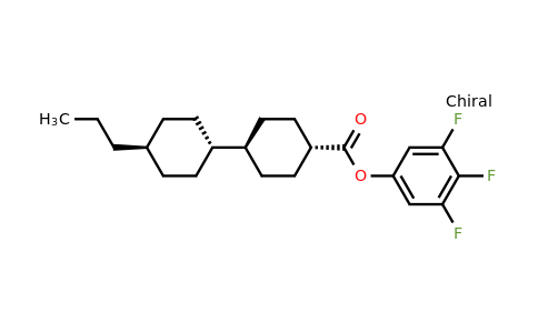 CAS 132123-45-6 | (trans,trans)-3,4,5-Trifluorophenyl 4'-propyl-[1,1'-bi(cyclohexane)]-4-carboxylate