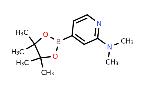 CAS 1321518-05-1 | 2-(Dimethylamino)pyridine-4-boronic acid pinacol ester