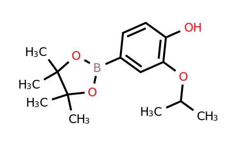 CAS 1321518-36-8 | 2-Isopropoxy-4-(4,4,5,5-tetramethyl-1,3,2-dioxaborolan-2-YL)phenol
