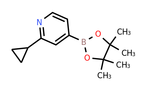 CAS 1321518-37-9 | 2-Cyclopropylpyridin-4-ylboronic acid pinacol ester