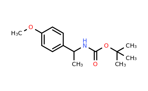 CAS 1321591-78-9 | tert-butyl (1-(4-methoxyphenyl)ethyl)carbamate