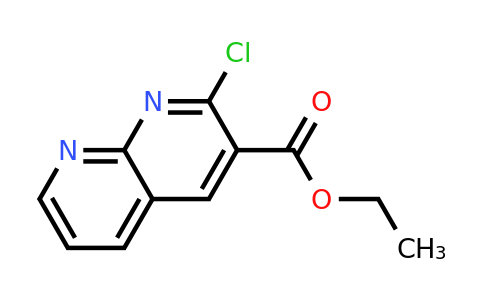 CAS 132209-79-1 | Ethyl 2-chloro-1,8-naphthyridine-3-carboxylate