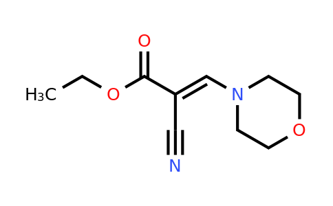 (E)-2-Cyano-3-morpholin-4-YL-acrylic acid ethyl ester