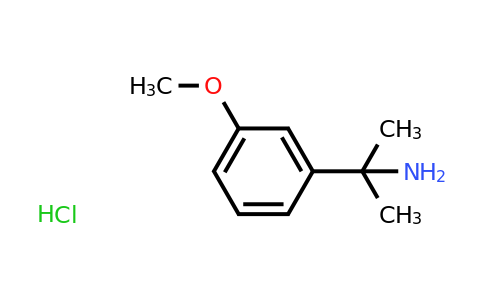 CAS 1322200-79-2 | 2-(3-methoxyphenyl)propan-2-amine hydrochloride