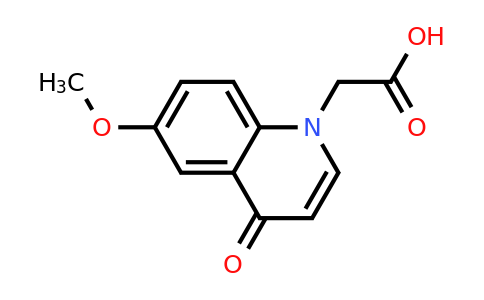 CAS 1322604-39-6 | 2-(6-Methoxy-4-oxoquinolin-1(4H)-yl)acetic acid