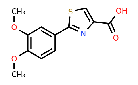 CAS 132307-22-3 | 2-(3,4-dimethoxyphenyl)-1,3-thiazole-4-carboxylic acid