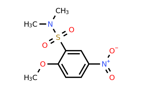 CAS 1323733-50-1 | 2-Methoxy-N,N-dimethyl-5-nitrobenzenesulfonamide