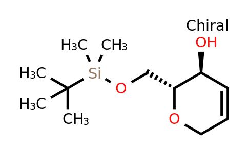 CAS 132375-36-1 | (2R,3S)-2-[[tert-butyl(dimethyl)silyl]oxymethyl]-3,6-dihydro-2H-pyran-3-ol