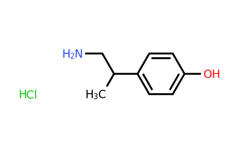 CAS 13238-99-8 | 4-(1-aminopropan-2-yl)phenol hydrochloride