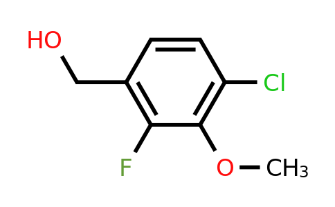 CAS 1323966-21-7 | (4-Chloro-2-fluoro-3-methoxyphenyl)methanol