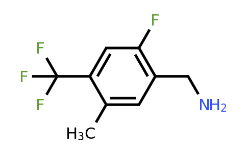 CAS 1323966-36-4 | (2-Fluoro-5-methyl-4-(trifluoromethyl)phenyl)methanamine