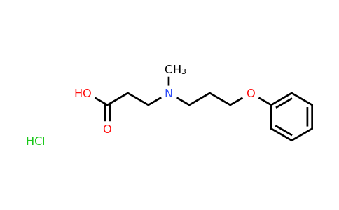 CAS 132424-09-0 | 3-[Methyl(3-phenoxypropyl)amino]propanoic acid hydrochloride
