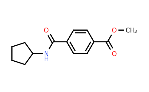 CAS 1325090-17-2 | Methyl 4-(cyclopentylcarbamoyl)benzoate