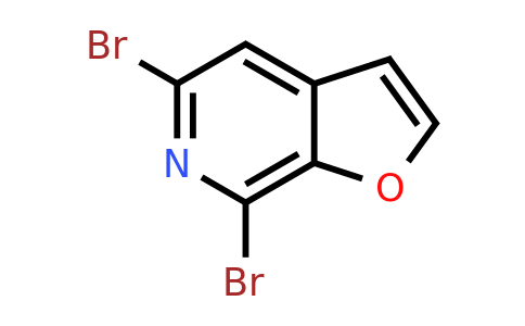 CAS 1325190-09-7 | 5,7-Dibromofuro[2,3-C]pyridine