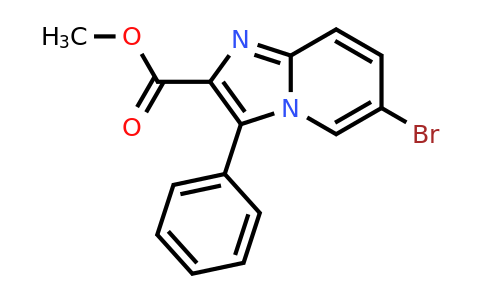 CAS 132525-01-0 | 6-Bromo-3-phenyl-imidazo[1,2-A]pyridine-2-carboxylic acid methyl ester