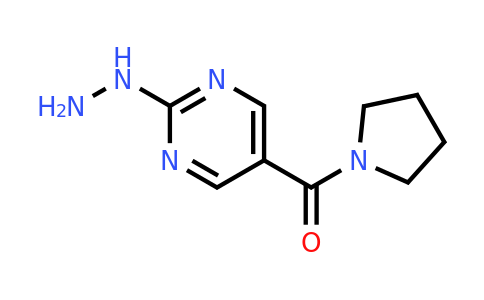 CAS 1325306-68-0 | (2-Hydrazinylpyrimidin-5-yl)(pyrrolidin-1-yl)methanone