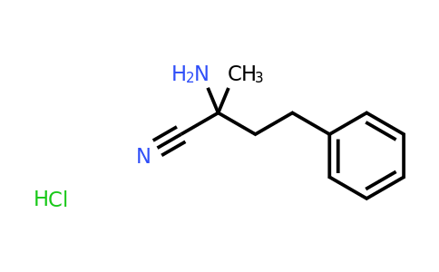 CAS 132539-60-7 | 2-Amino-2-methyl-4-phenylbutanenitrile hydrochloride