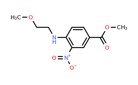 CAS 1325723-97-4 | Methyl 4-((2-methoxyethyl)amino)-3-nitrobenzoate