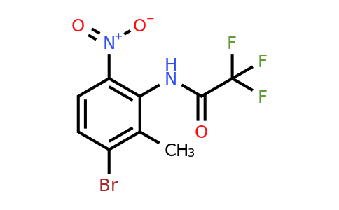 CAS 1325729-87-0 | N-(3-bromo-2-methyl-6-nitrophenyl)-2,2,2-trifluoroacetamide