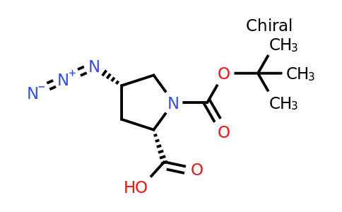 CAS 132622-65-2 | (2S,4S)-4-azido-1-[(tert-butoxy)carbonyl]pyrrolidine-2-carboxylic acid
