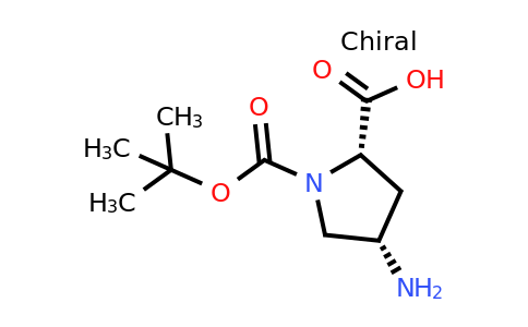 CAS 132622-66-3 | (2S,4S)-1-BOC-4-Amino-pyrrolidine-2-carboxylic acid