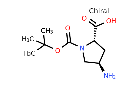 CAS 132622-69-6 | (2S,4R)-1-BOC-4-Amino-pyrrolidine-2-carboxylic acid