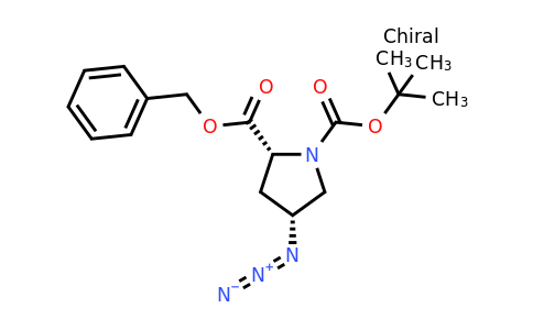 (4R)-4-Azido-1-Boc-D-proline benzyl ester