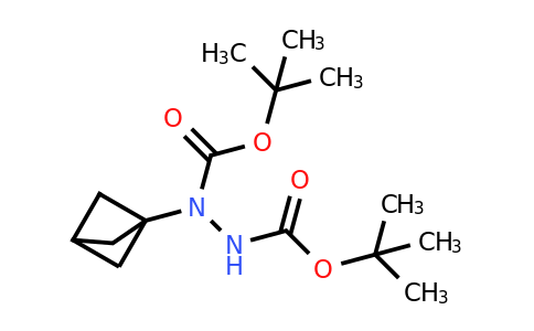 CAS 1326242-72-1 | Di-tert-butyl 1-(bicyclo[1.1.1]pentan-1-yl)hydrazine-1,2-dicarboxylate