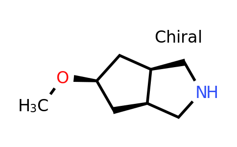 CAS 1326344-82-4 | rel-(3aR,5r,6aS)-5-methoxy-1,2,3,3a,4,5,6,6a-octahydrocyclopenta[c]pyrrole