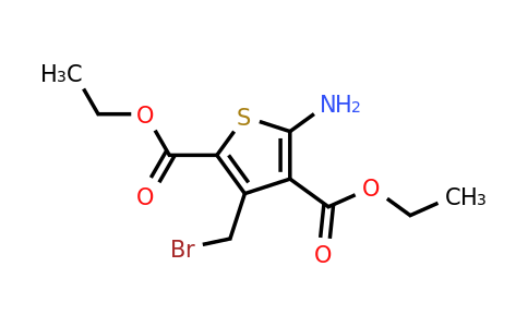 CAS 132651-46-8 | 2,4-diethyl 5-amino-3-(bromomethyl)thiophene-2,4-dicarboxylate