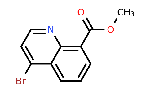 CAS 132664-48-3 | Methyl 4-bromoquinoline-8-carboxylate
