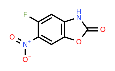 CAS 132667-24-4 | 5-fluoro-6-nitro-2,3-dihydro-1,3-benzoxazol-2-one