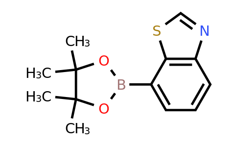CAS 1326714-48-0 | 7-(4,4,5,5-Tetramethyl-1,3,2-dioxaborolan-2-YL)benzo[D]thiazole