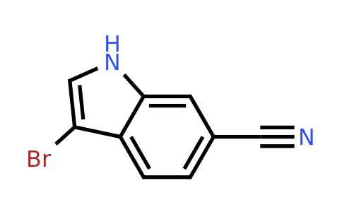 CAS 1326714-80-0 | 3-bromo-1H-indole-6-carbonitrile