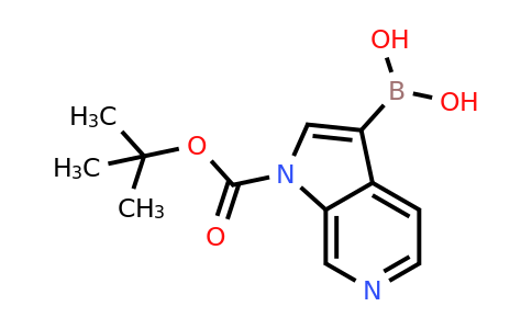 CAS 1326715-94-9 | 1-(Tert-butoxycarbonyl)-1H-pyrrolo[2,3-C]pyridin-3-ylboronic acid