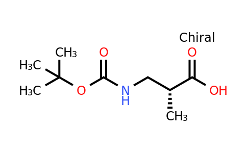 CAS 132696-45-8 | (R)-3-(Boc-amino)-2-methylpropionic acid