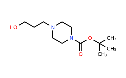 CAS 132710-90-8 | tert-butyl 4-(3-hydroxypropyl)piperazine-1-carboxylate
