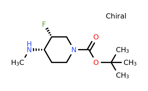 CAS 1327336-70-8 | tert-butyl (3R,4S)-3-fluoro-4-(methylamino)piperidine-1-carboxylate