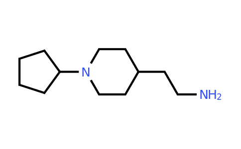2-(1-Cyclopentylpiperidin-4-yl)ethanamine