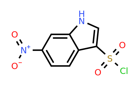 CAS 132745-00-7 | 6-Nitro-1H-indole-3-sulfonyl chloride