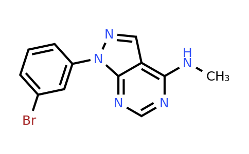 CAS 1327854-82-9 | 1-(3-bromophenyl)-N-methyl-1H-pyrazolo[3,4-d]pyrimidin-4-amine