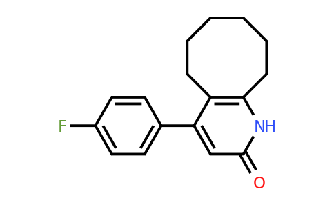 CAS 132812-72-7 | 4-(4-fluorophenyl)-5,6,7,8,9,10-hexahydrocycloocta[b]pyridin-2(1H)-one