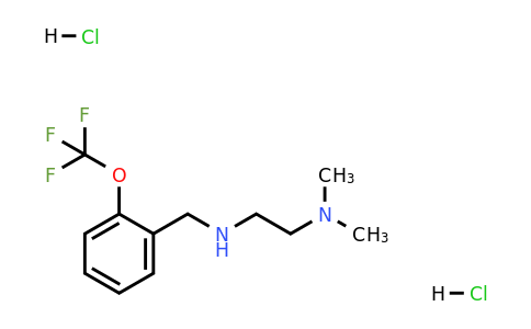 CAS 1328641-59-3 | N1,N1-Dimethyl-N2-(2-(trifluoromethoxy)benzyl)ethane-1,2-diamine dihydrochloride