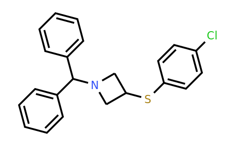 CAS 132924-59-5 | 1-Benzhydryl-3-((4-chlorophenyl)thio)azetidine